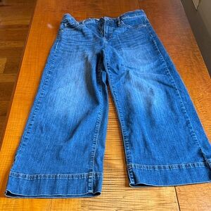 Banana Republic Blue Flare & Wide Leg Jeans